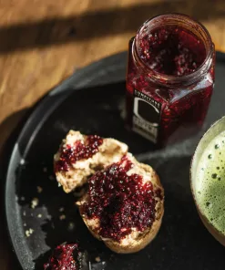 CONFITURE ARTISANALE DE FRAMBOISES AU THYM SAUVAGE