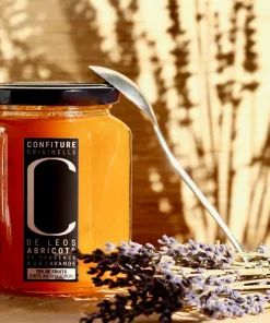CONFITURE ARTISANALE D’ABRICOTS DE PROVENCE À LA LAVANDE
