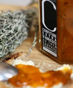 CONFITURE ARTISANALE D’ABRICOTS DE PROVENCE AU THYM SAUVAGE