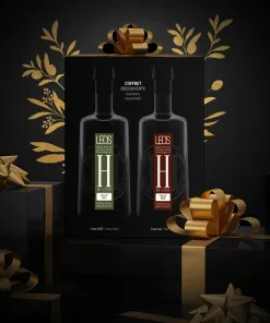 COFFRET-CADEAU H DE LEOS – 2 HUILES D’OLIVE VIERGE EXTRA