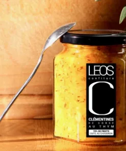 CONFITURE ARTISANALE DE CLÉMENTINES DE CORSE AU THYM SAUVAGE