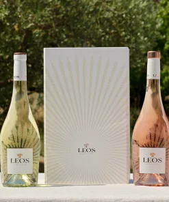 COFFRET-CADEAU DUO LEOS CUVÉE AUGUSTA - VINS ROSÉ ET BLANC